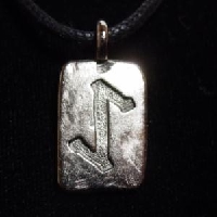 Eihwaz Rune Necklace